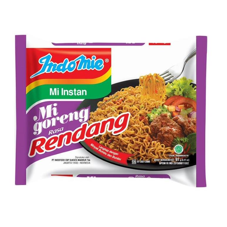 

(COD )NEW_PRODUCT [ 10 Pcs ] INDOMIE Goreng Rendang *