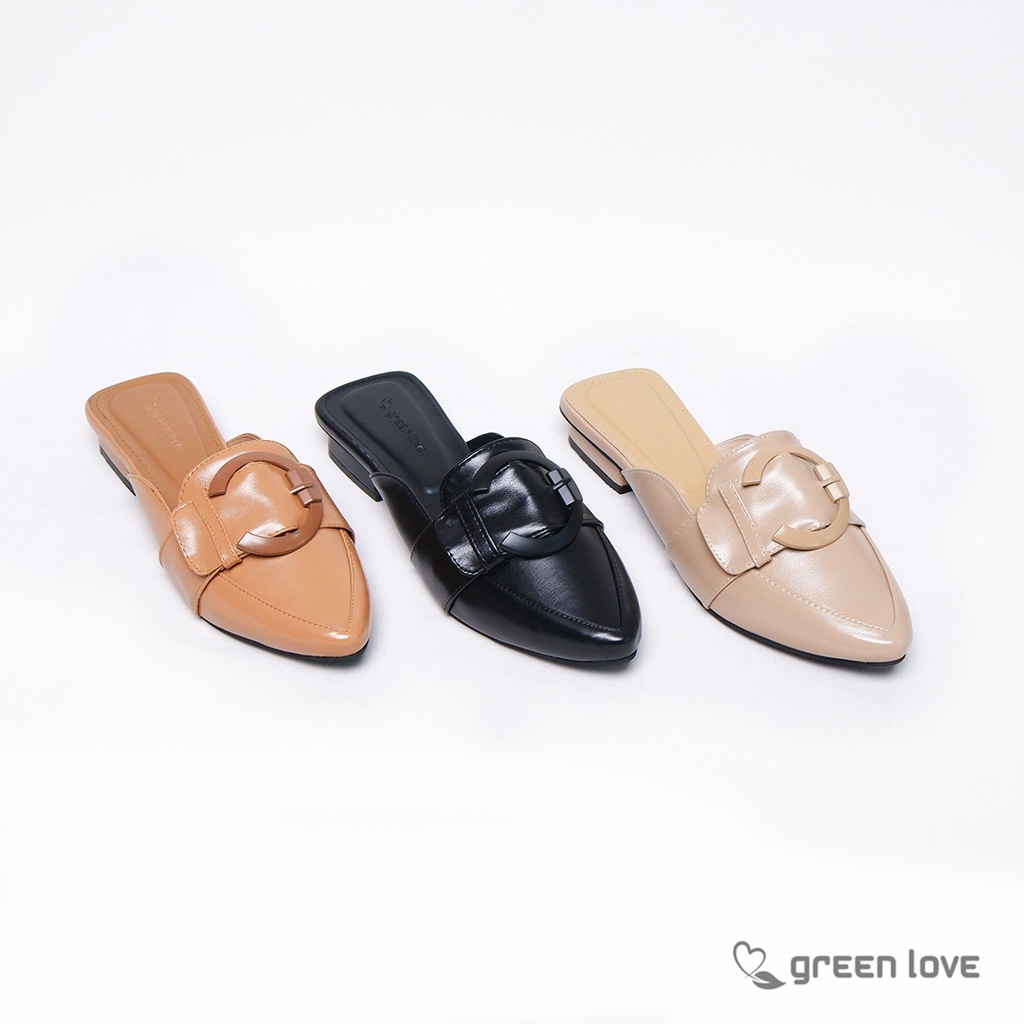 Green Love Sandal Selop CECILYA