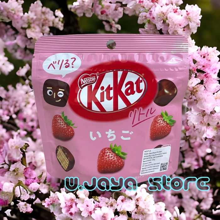 Kitkat Japan Choco Strawberry Pouch 45g