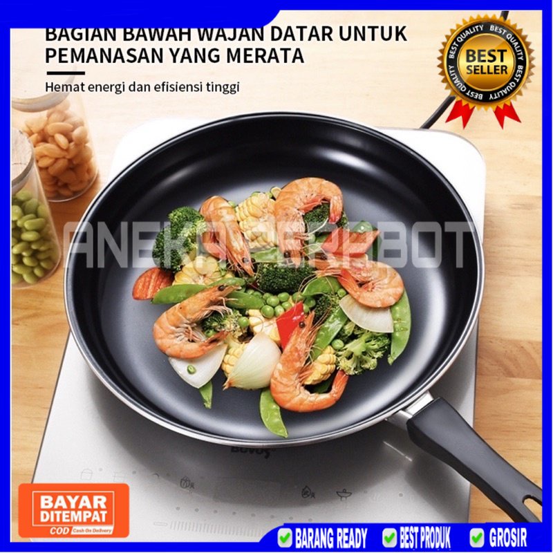 [AP] WAJAN FRYPAN PENGGORENGAN TEFLON ANTI LENGKET 20CM 20 CM TEPLON ANTI GORES