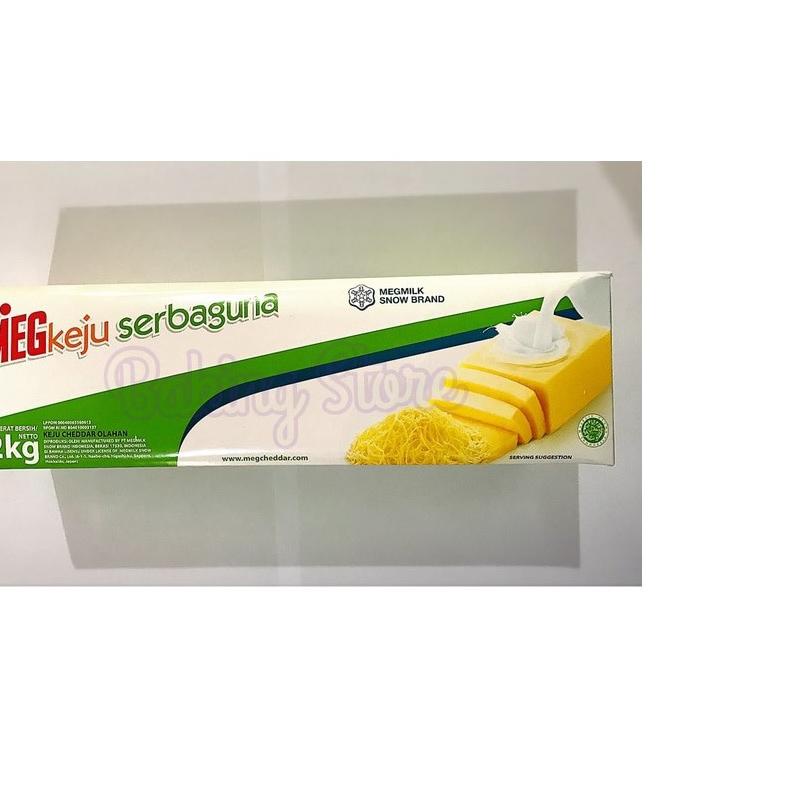 

♪ Meg Cheddar - Keju Cheddar Meg Serbaguna 2kg ➥