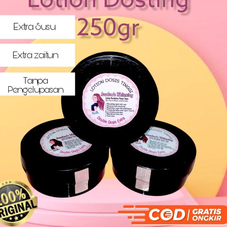 ✲ Lotion Dosting 250gr Lotion Pemutih Hb Dosting Hb Expres Aman ◊