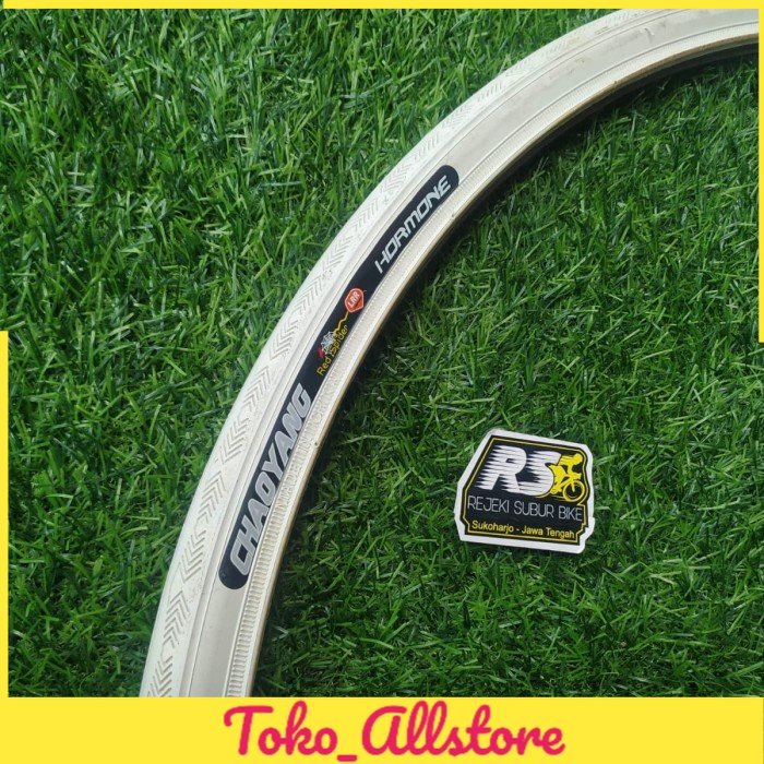 Ban luar 700 x 28c Chaoyang Putih Sepeda Fixie Road bike