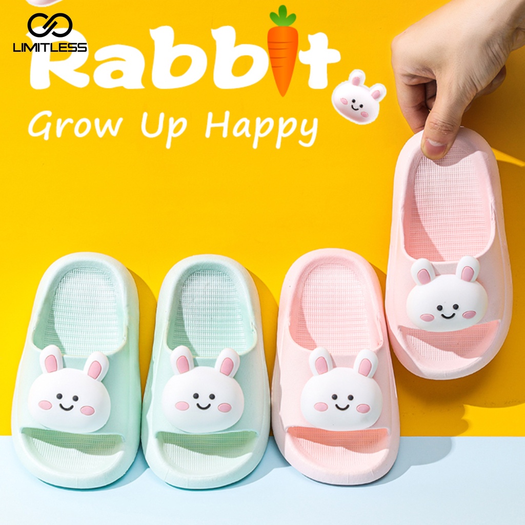 Sandal Selop Anak Perempuan Unisex Sandal Anak Laki Laki Selop Karakter GUMMY Jibbitz Lucu Sendal Anak Cewek