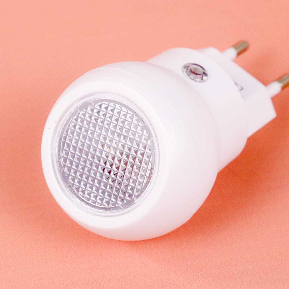 TaffLED Lampu Tidur LED EU Plug Sensor Cool White 240V 0.5W