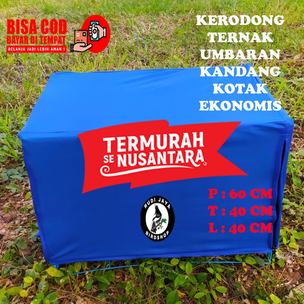 Ready Kerodong Ekonomis Murah Sangkar Kandang Umbaran Burung Lovebird Kenari