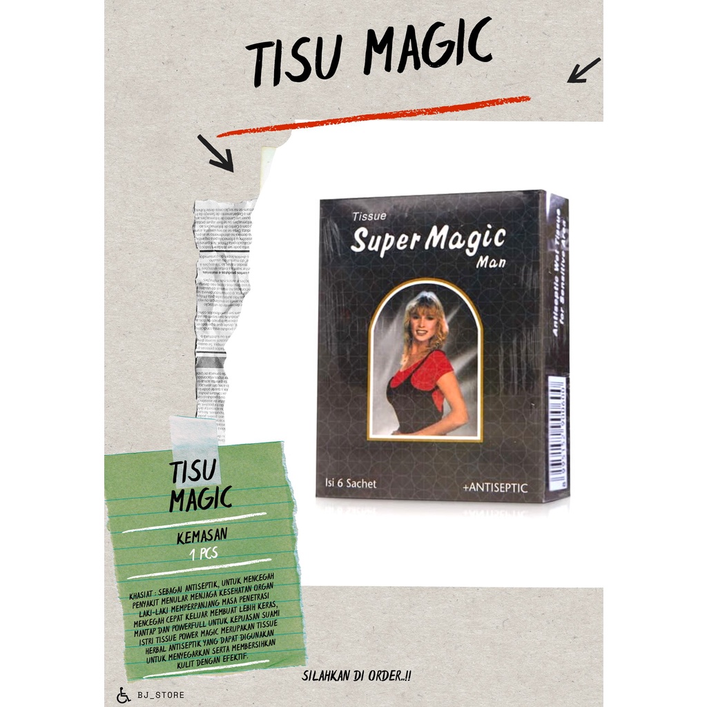 [[✅PROMO TERMURAH✅]]TISU SUPER MAGIC MAN HARGA|ORIGINAL 100%||Tisu Magic Man Premium Original Tissue
