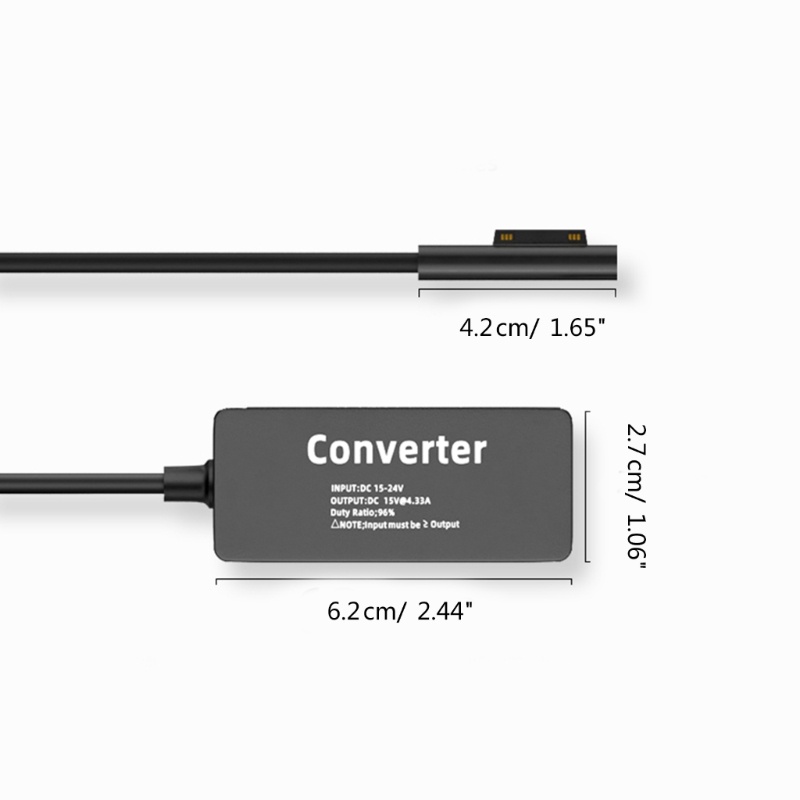 Konektor zzz DC Female Ke Surface Pro Converter Adapter Tipe-C/Konverter DC Female