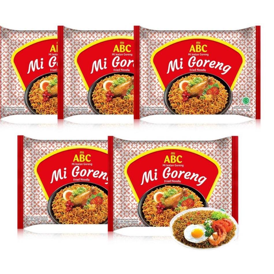 

Star 6.6 ABC Mi Instan Goreng 5 x 70 gr