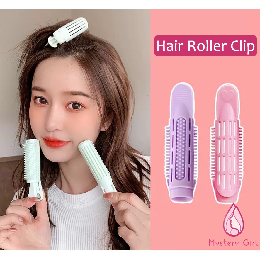 Mysterygirl - Curly Rambut Hair Poni Roller / Roll Rambut Jepit Korea Besar Hair Rollers / Roll Rambut Volume / Roll Poni Jepit / Roll Keriting Rambut