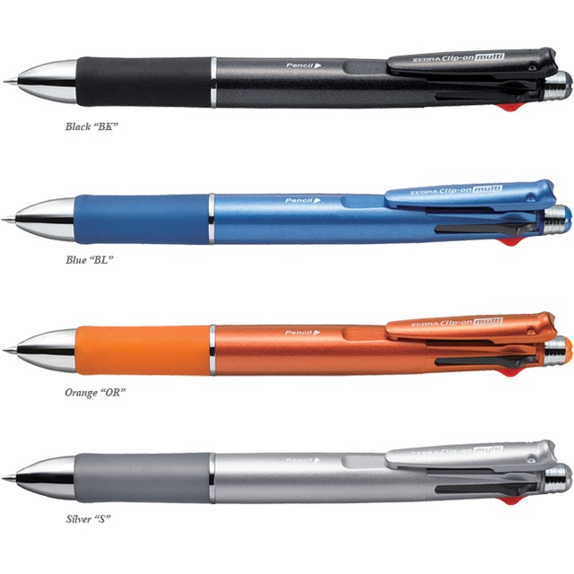 

Zebra Clip On Multi 1000S / Pulpen Multifunction 5 in 1