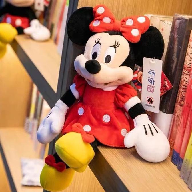 ➷ Boneka Miki Mini / Boneka Mickey Mouse Minnie Mouse Ukuran Kecil S 30cm Termurah ☄