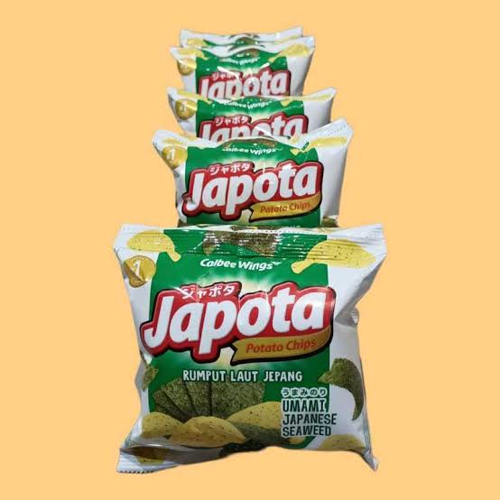 Potato chip japota Umami Japanese Snack ( 1 renceng isi 10 ) cemilan enak dan murah