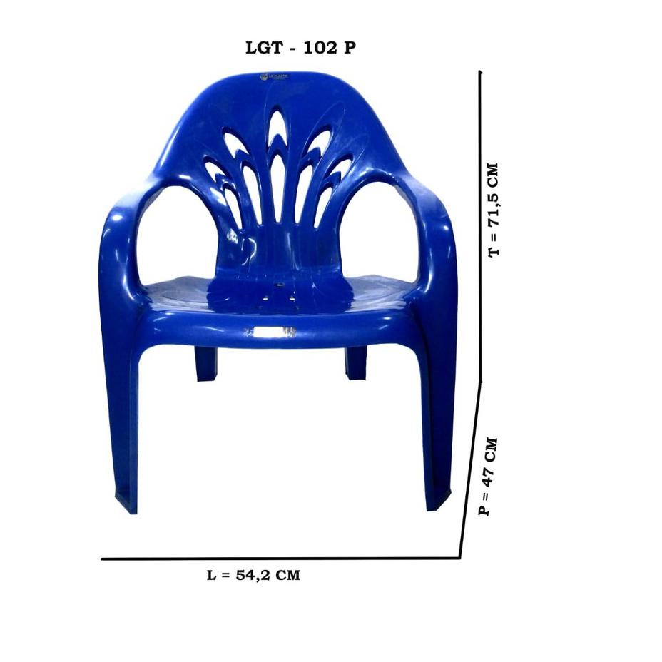 ➬ KURSI SANTAI PLASTIK / KURSI SENDER ✧