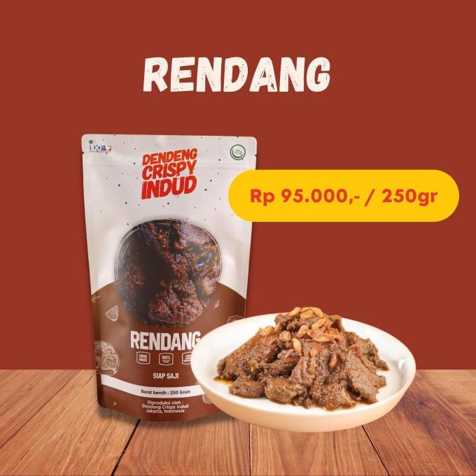 

Rendang Sapi Indud 250 Gram TERLARIS