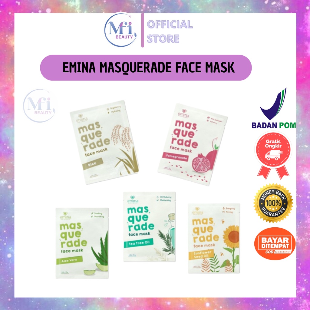 MFI - EMINA MASQUERADE FACE MASK 23GRAM