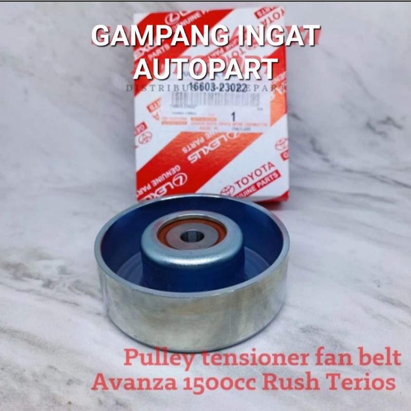 Pulley AC Poli Pully AC Pulley Tensioner AC Avanza 1500cc 1.5 Veloz Rush Terios Grandmax ASLI