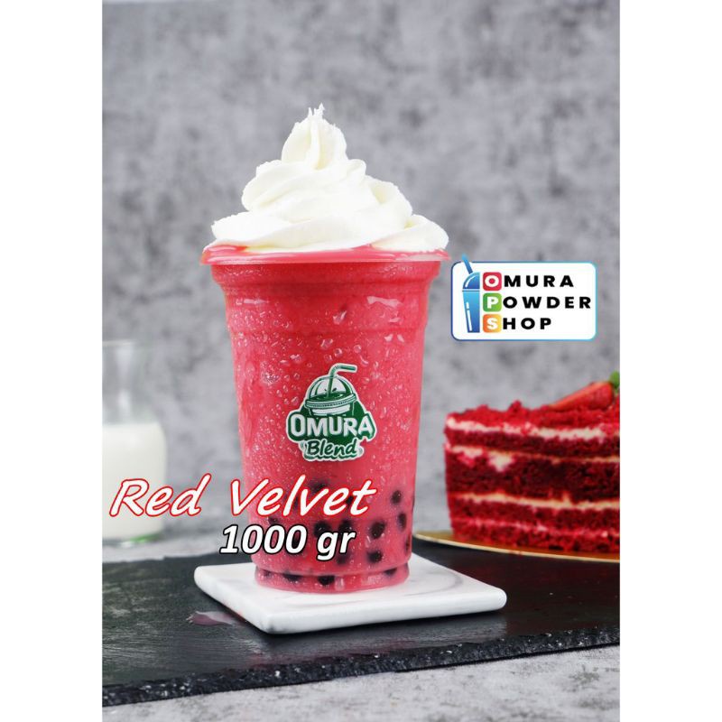 

✨NEW✨ -Omura Powder Red Velvet Bubuk Minuman (1kg)- 1.1.23