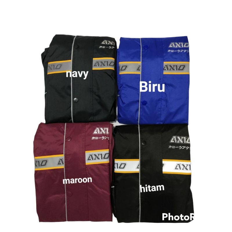 Jas Hujan AXIO 100% Original AXIO EUROPE Bahan Lebih Tebal Anti Bocor & GRATIS ONGKIR 