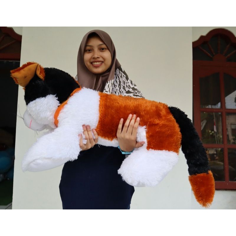 Boneka kucing Jumbo Lyng Cat  Esmeralda 1 Meter SNI