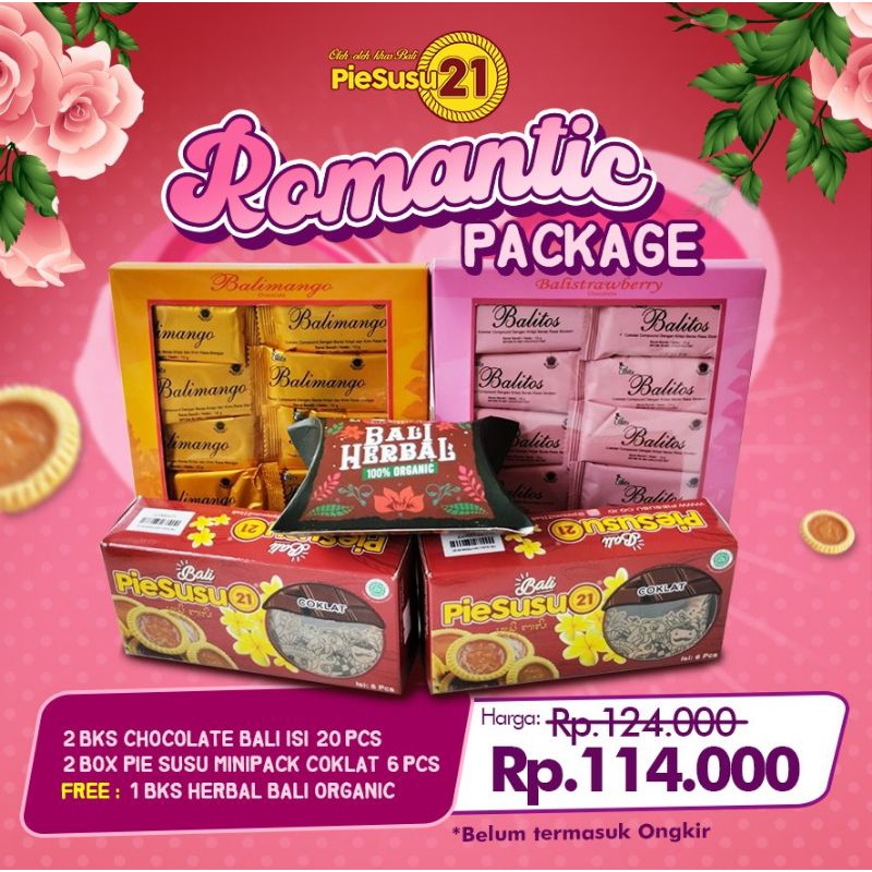

Pie susu 21 special Valentine Romantic Package