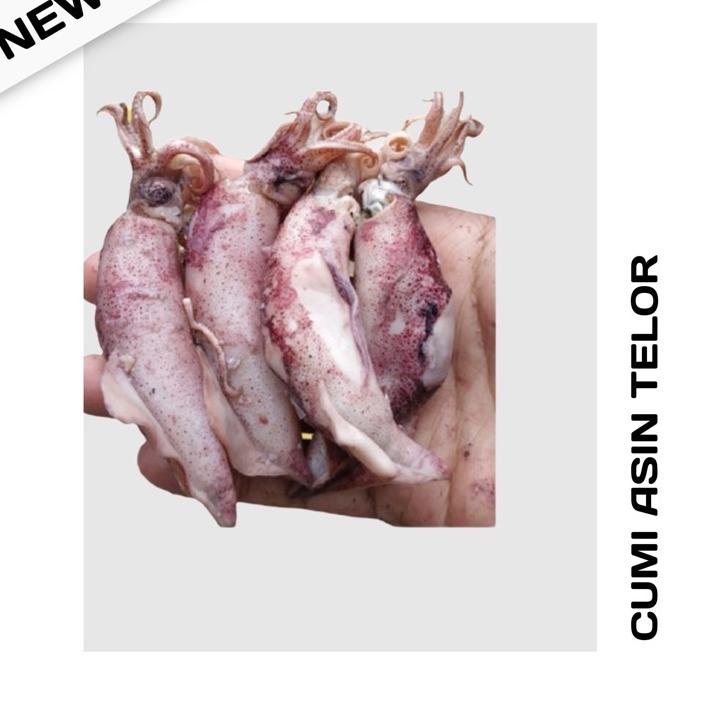 

☚ Cumi Asin Telur Rebus 5-8 cm Jumbo 500gr ☄