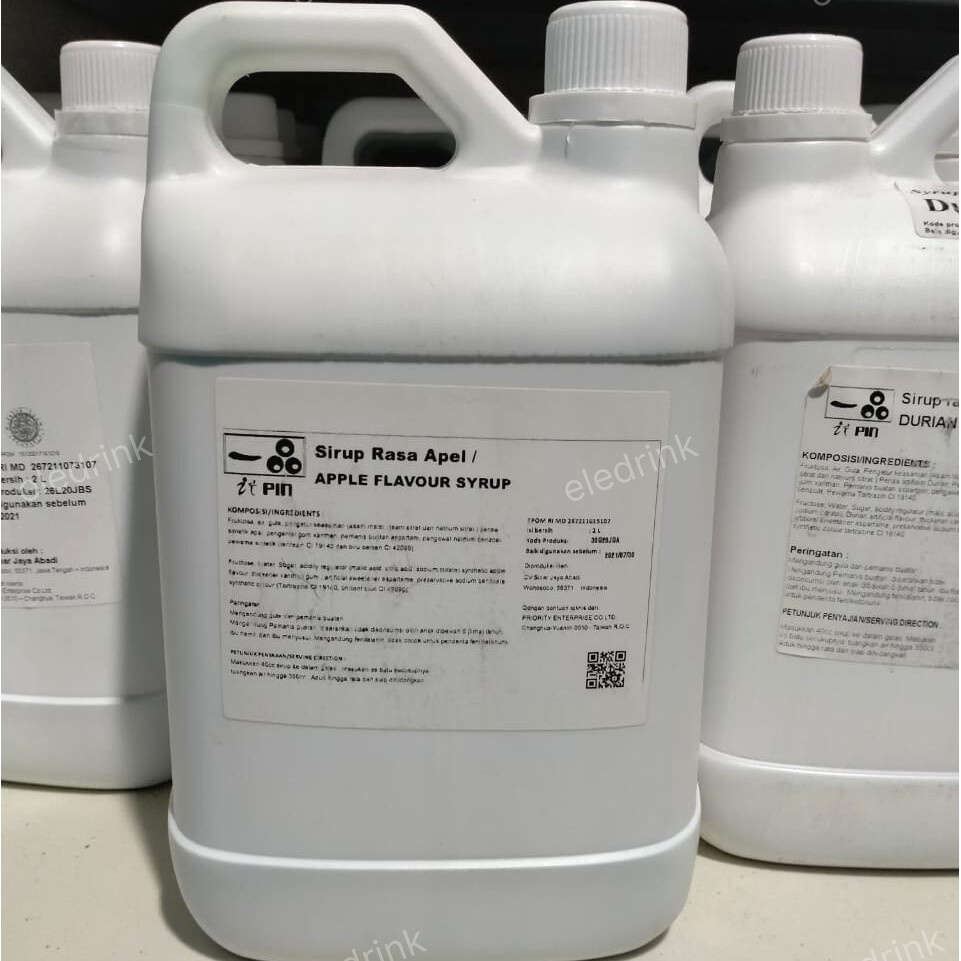

✨NEW✨ -ITPIN 2.5kg Syrup Green Apple | Sirup Apel Hijau- 1.1.23