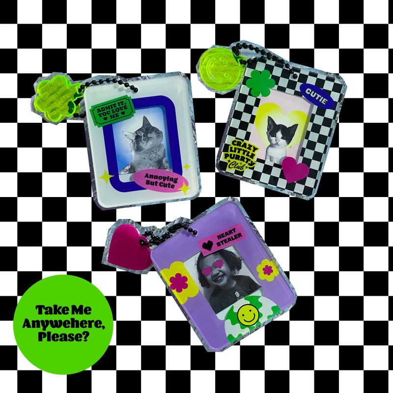 Acrylic Frame Keychain