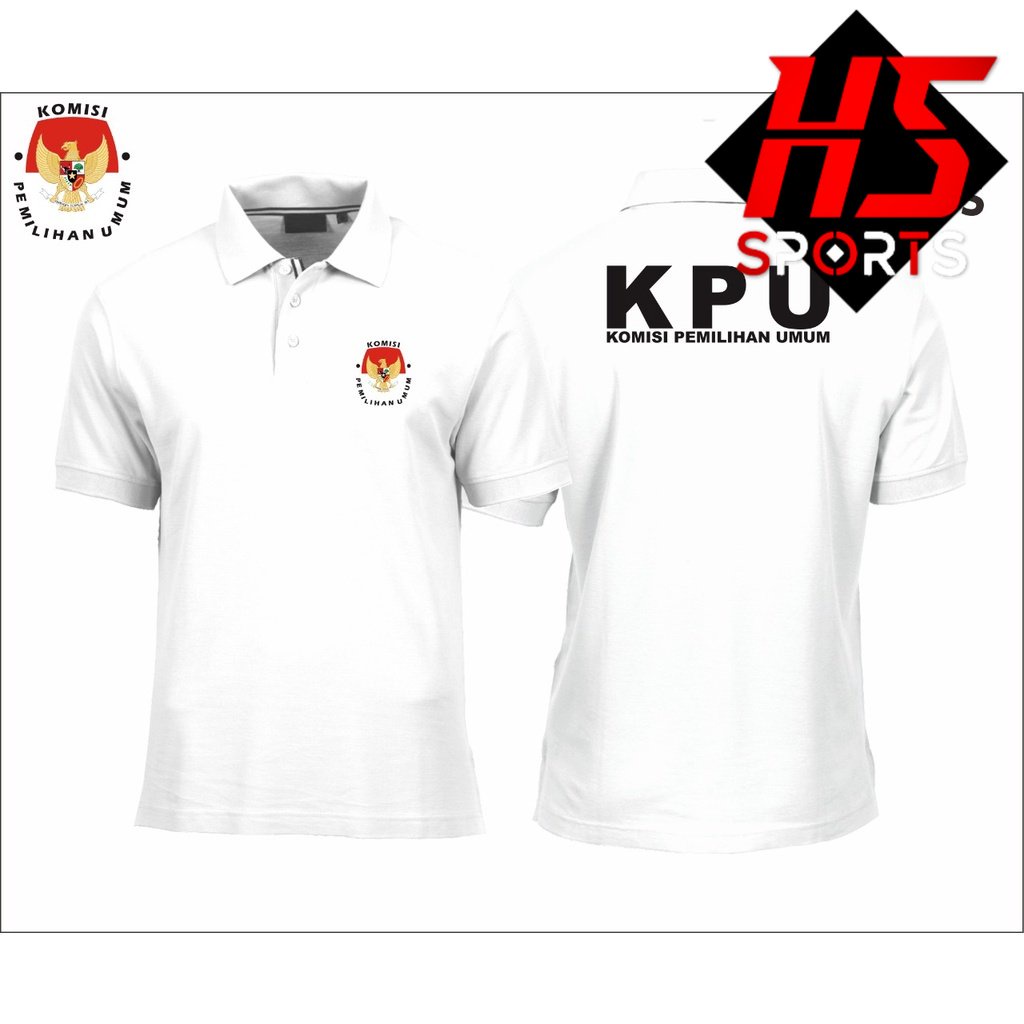 POLO KERAH KPU - BAJU KPU - POLO KPU - KOMISI PEMILIHAN UMUM