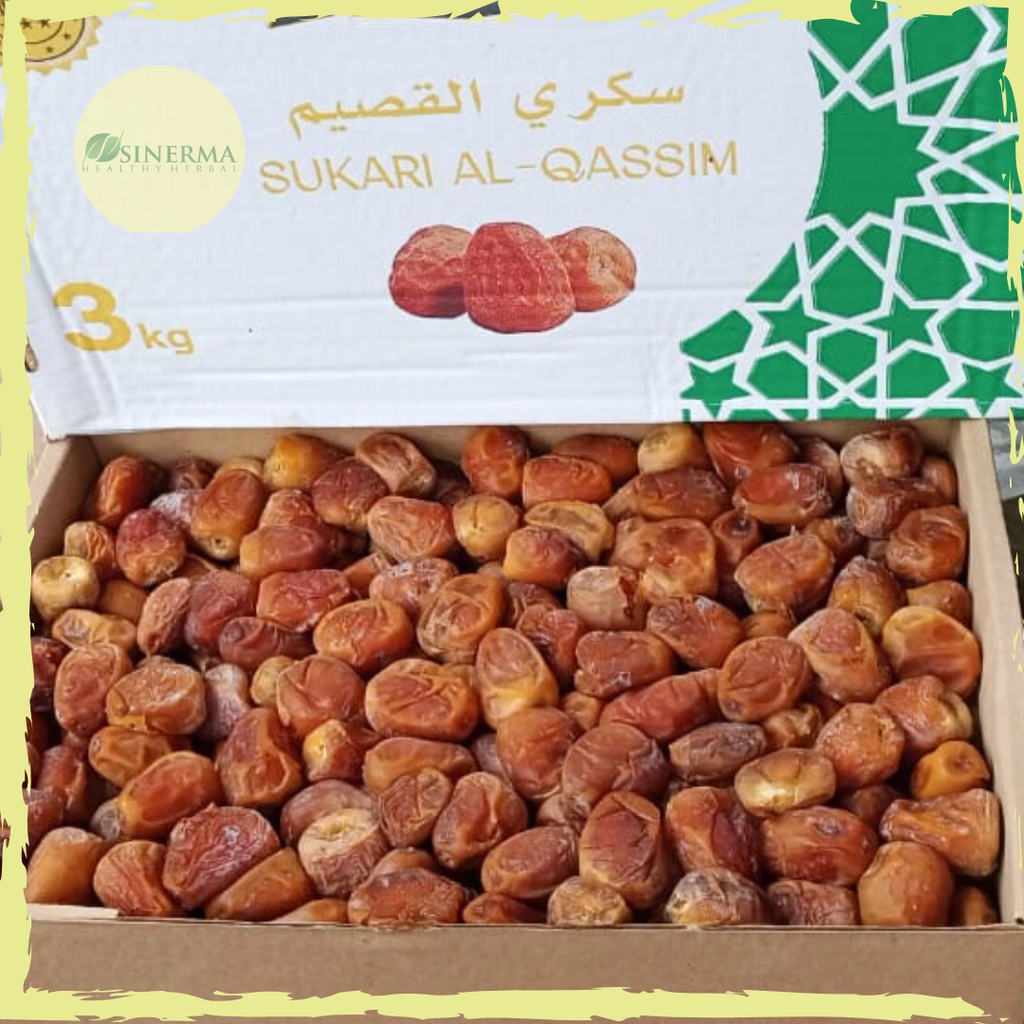 

Kurma Sukari Al Qassem 1 kg Kurma Lembut dan Manis