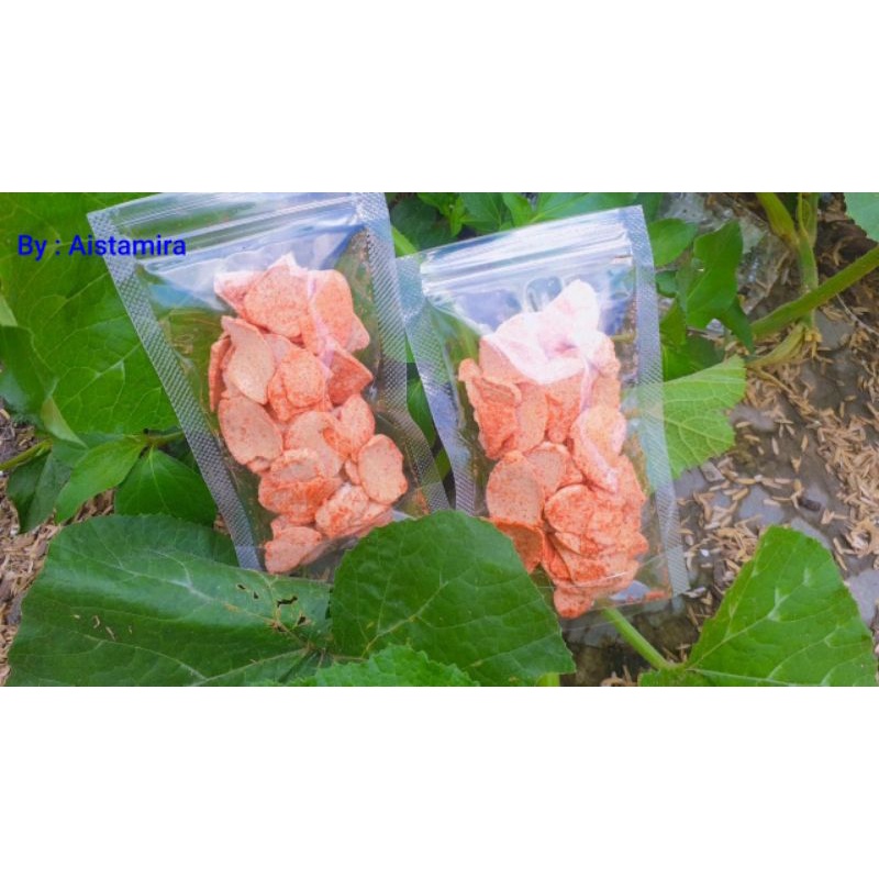 

Cemilan Basreng Ikan Extra Pedas 50 gram