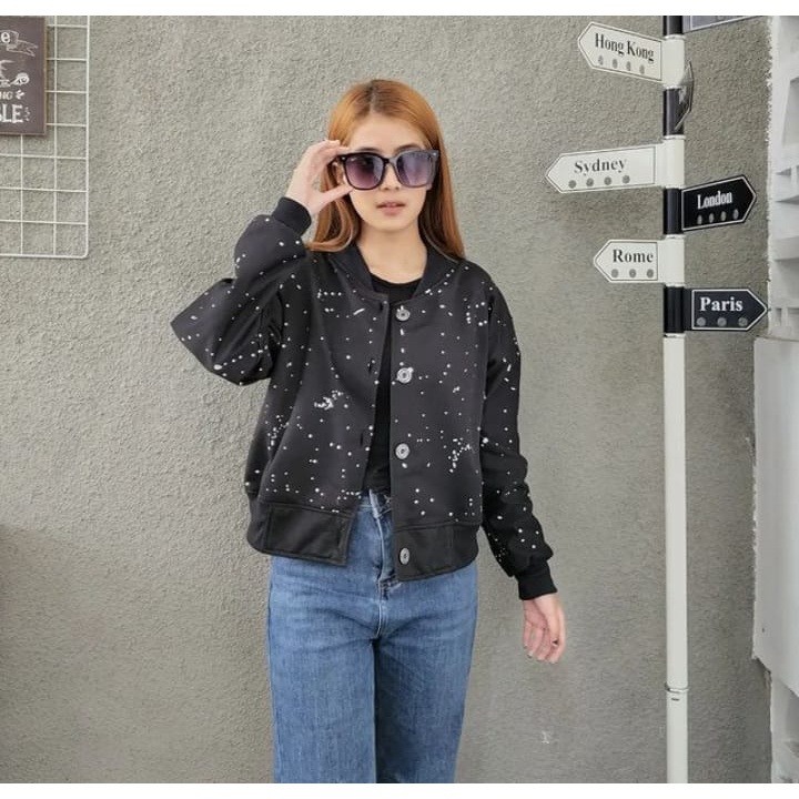 Sweater Wanita Grosir Berkualitas - Blotchis croope