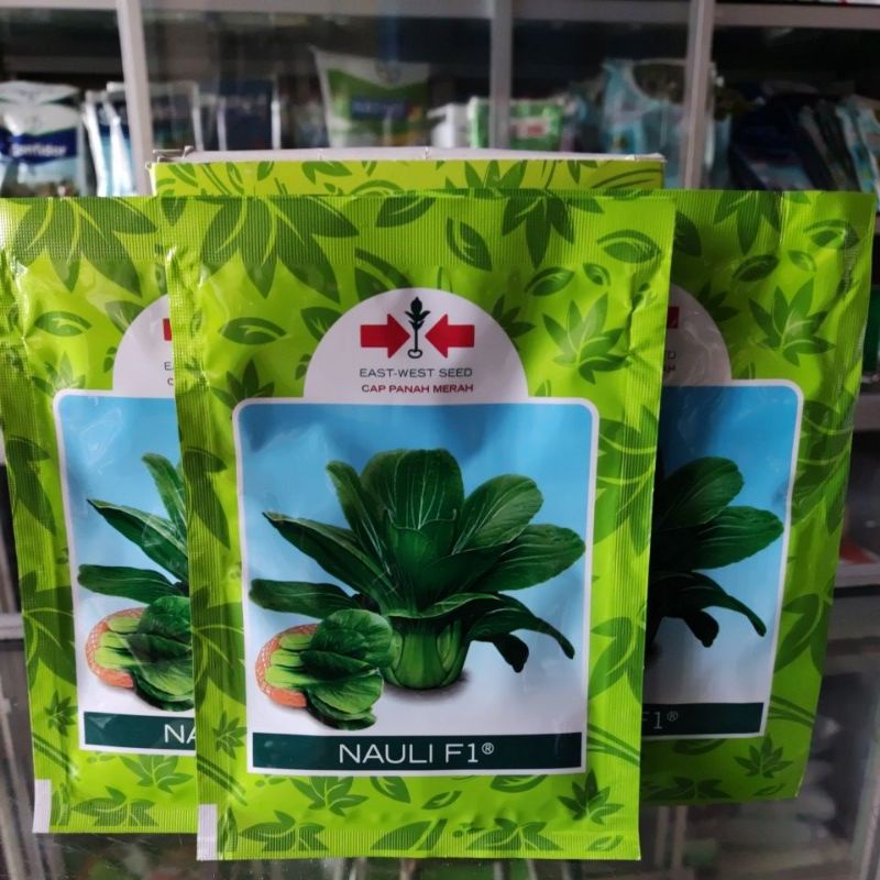 Benih Sawi Daging Pakcoy NAULI F1 10g Bibit dari Cap Panah Merah
