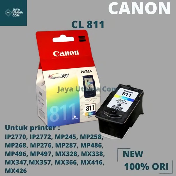 

Terlaris Tinta Catridge Canon Cl-811 Colour Original - Warna