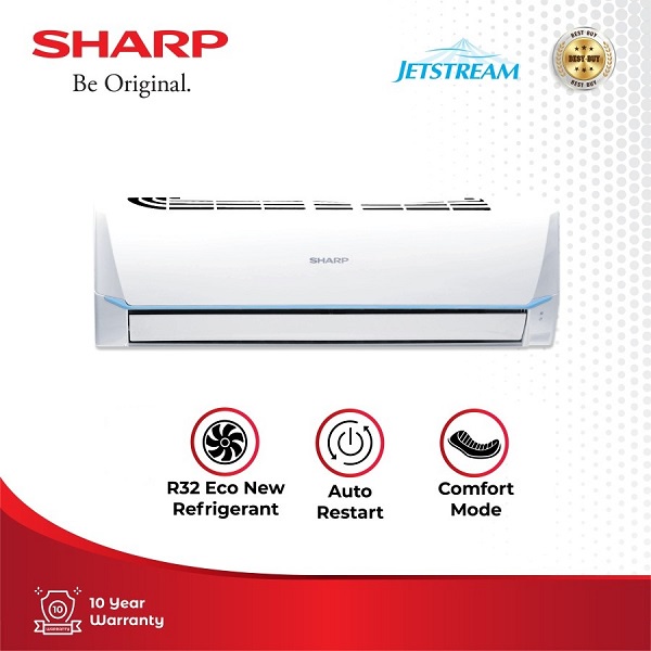 SHARP AH-A7SAY / AHA7SAY AC Split 3/4 PK New Jetstream Series R32