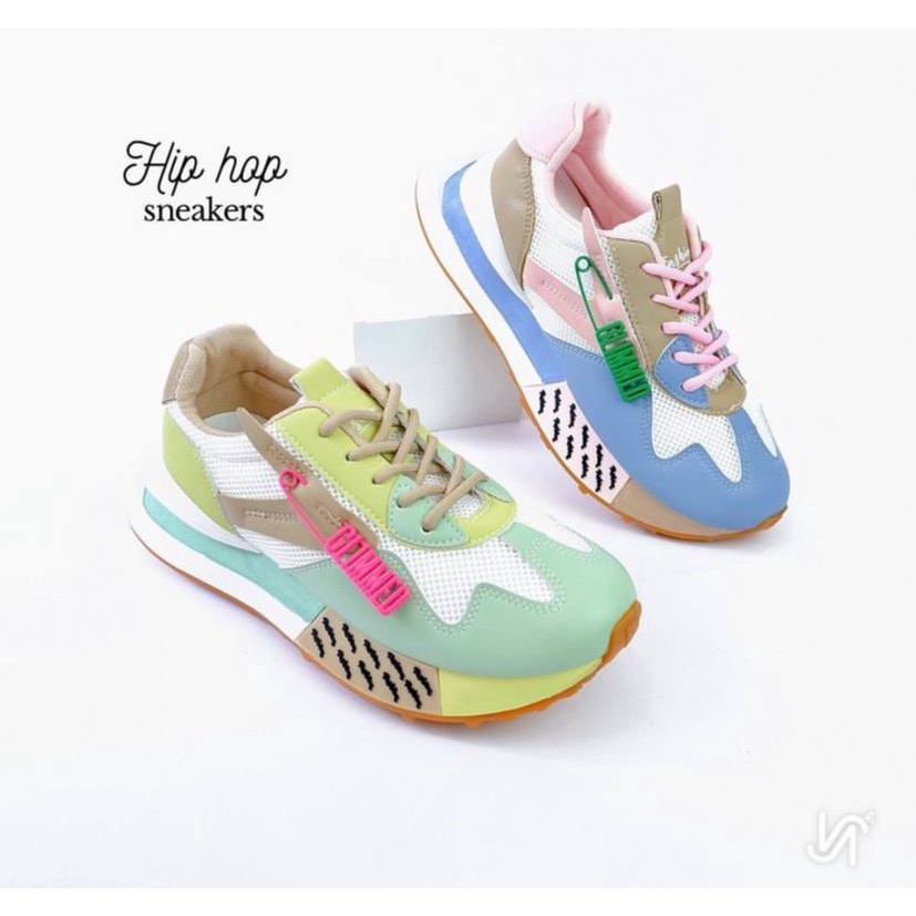 Nadilastuff Hip Hop Sneakers Sepatu Wanita Premium