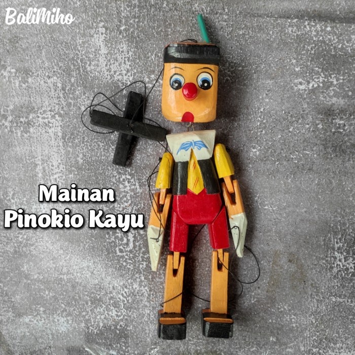 ✨ BISA COD ✨ PINOKIO KAYU/MAINAN PINOKIO/BONEKA KAYU/BONEKA PINOKIO/MAINAN ANAK