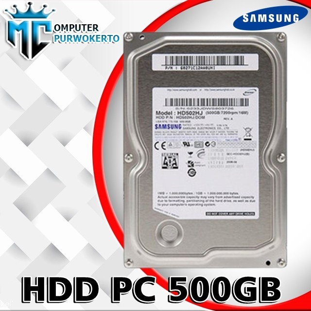 Harddisk Hardisk HDD PC 500GB 3.5inch internal