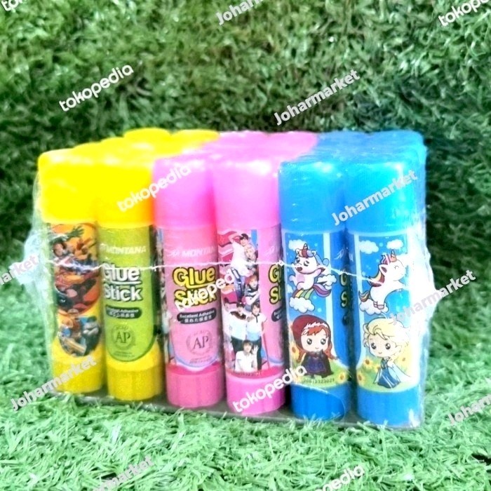 

lem stik fancy glue stick lem kertas Montana 10 gr
