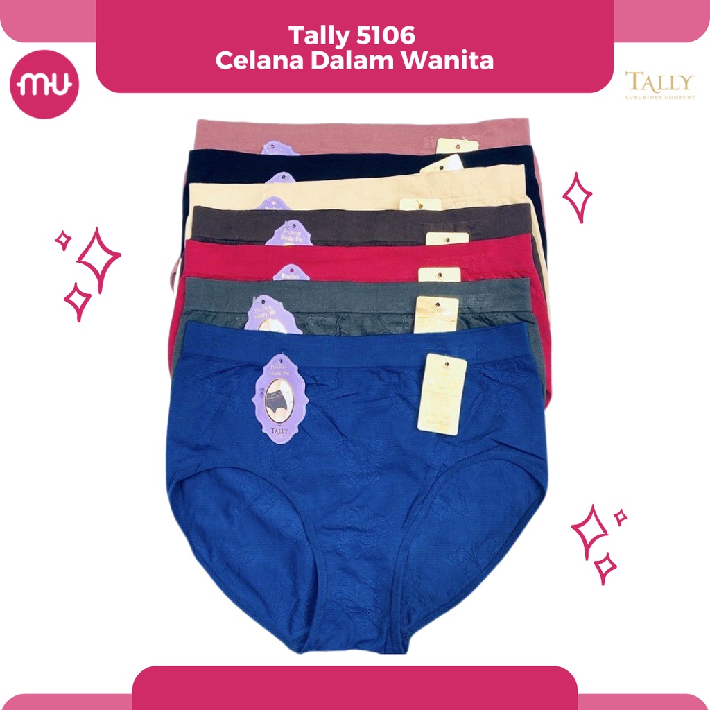 Celana Dalam Wanita Tally 5106 CD Basic Polos