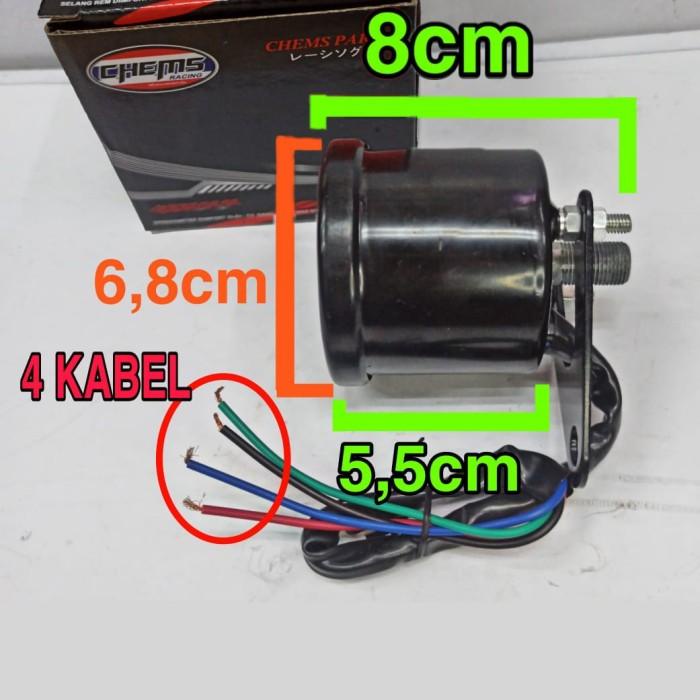 speedometer spido meter digital bulat kecil