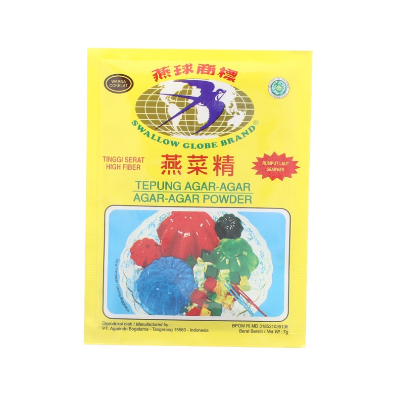 

SWALLOW AGAR GLOBE COKLAT 7 GRAM