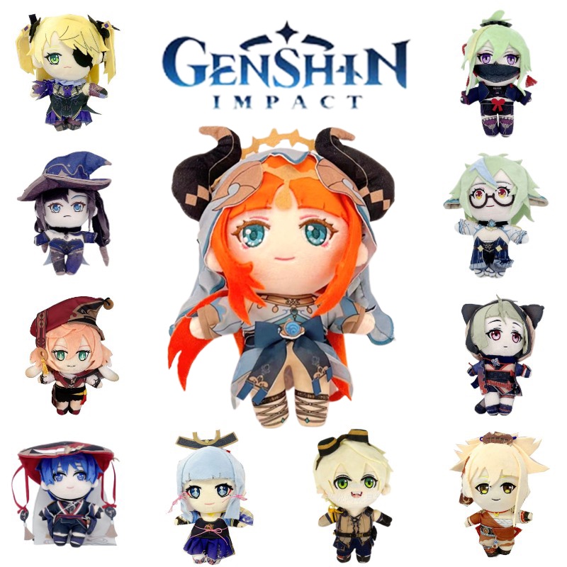 Genshin Impact Nilou Scaramouche Mainan Plush Boneka Squishy Lembut Untuk Semua Usia