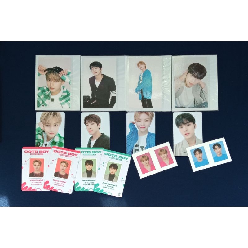 SEVENTEEN SEASONS GREETINGS 2022 Jun Wonwoo Woozi Mingyu Photocard PC Pola ID Photo SVT SG22