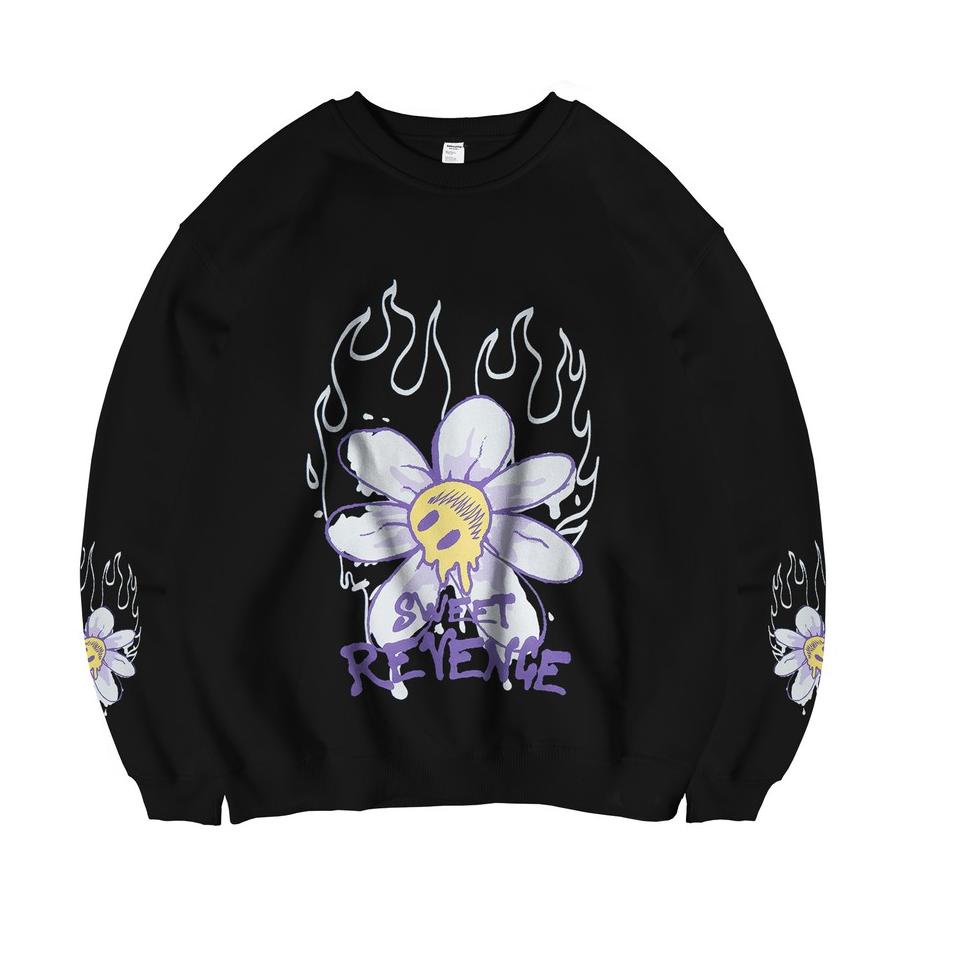 Harga Termuraah Naughty Badclub Black Crewneck Sweet Revenge