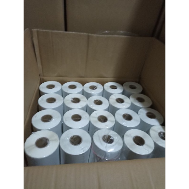 kertas thermal 78x100 shipping label sticker isi 300