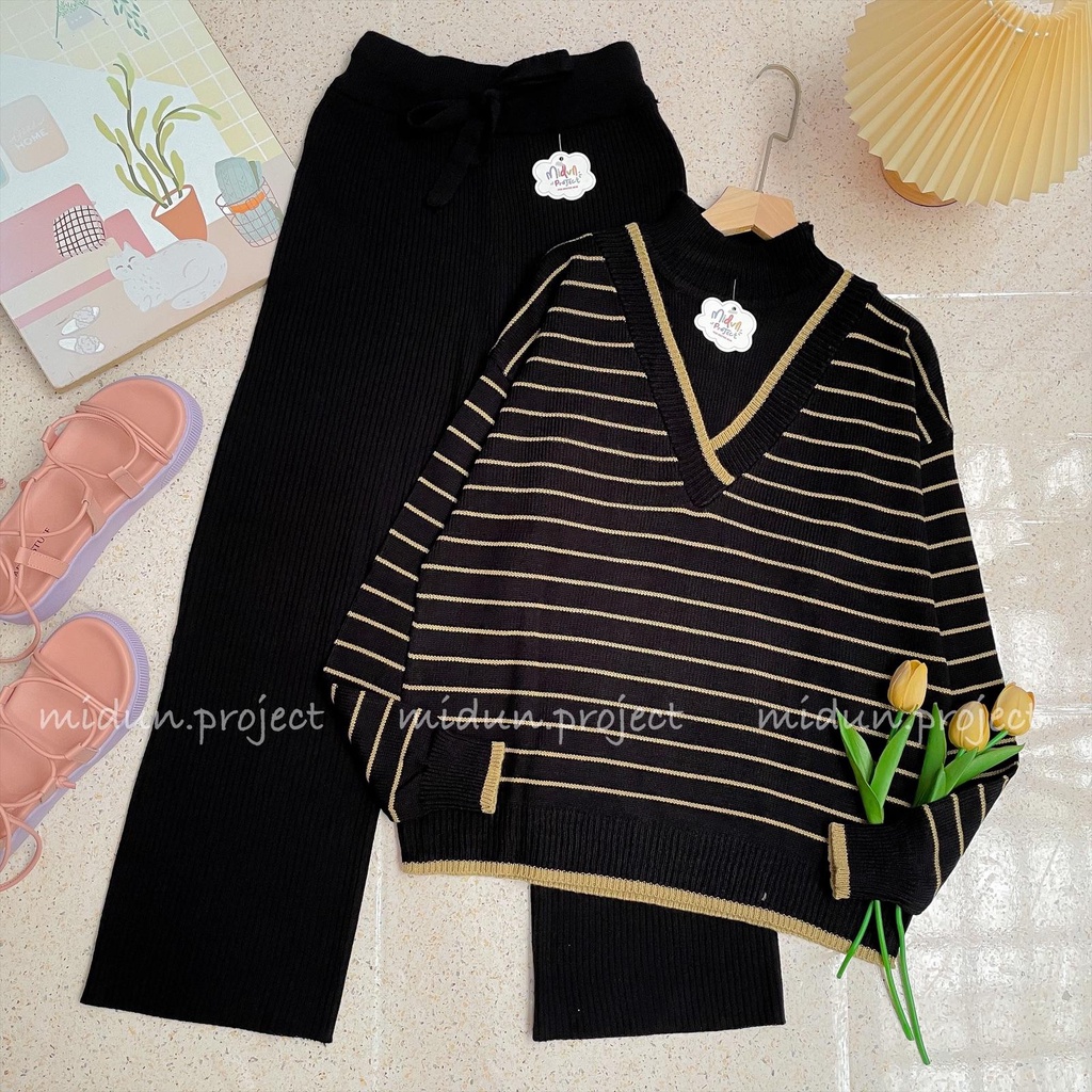 KALLA KNIT | ONE SET RAJUT TURLENECK