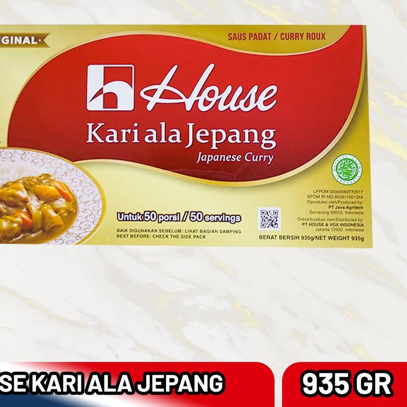 

♣ House Curry Bumbu Kari Saos Paste JEPANG 1kg (Bisa untuk 50 porsi) ♨
