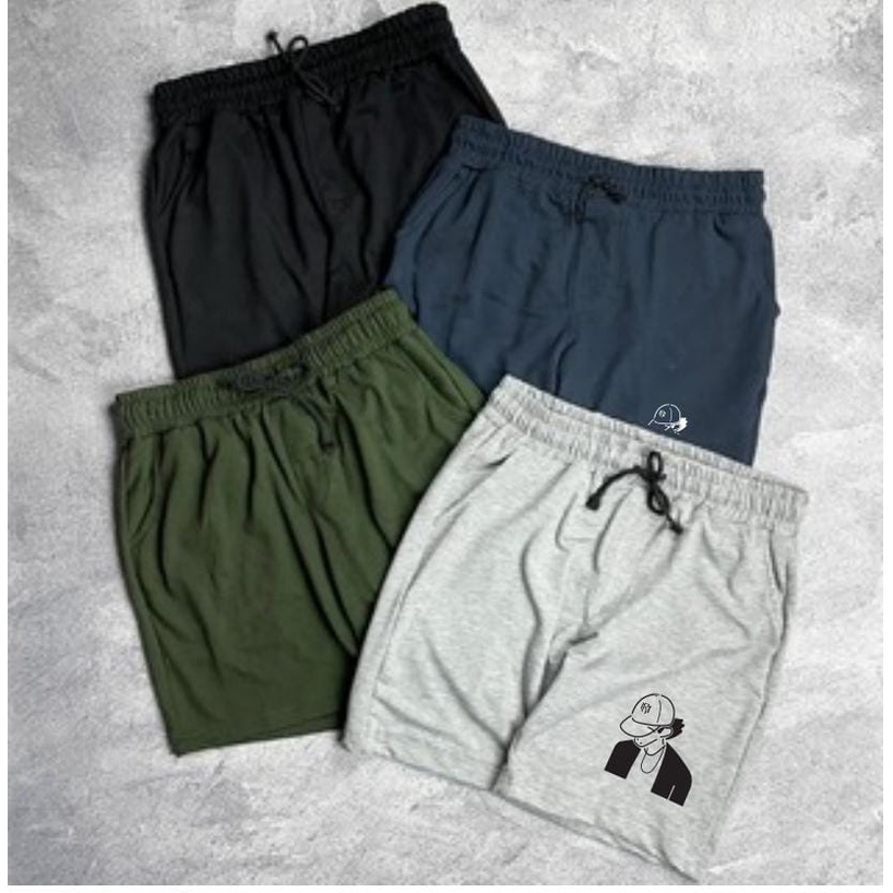 shortpants pria cotton fleece/terry