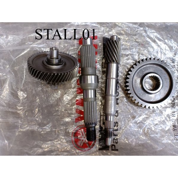 gigi gardan . rasio transmisi . gear ratio transmission . gear box .  mio z - mio m3 - fino 125 orig
